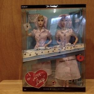 I Love Lucy Barbie Job Switching Episode 39 - Pink Label Barbie Collector
